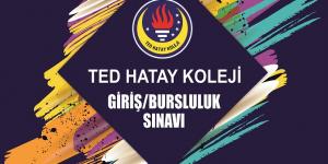 TED Hatay’dan bursluluk sınavı