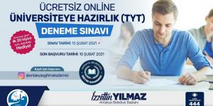 ANTAKYA BELEDİYESİNDEN ÖĞRENCİLERE ONLİNE SINAV DESTEĞİ
