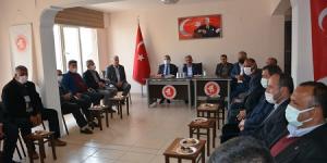 BAŞKAN YAVUZ MAHALLE MUHTARLARI İLE BİR ARAYA GELDİ