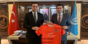ÜLKÜ OCAĞI GENEL MERKEZİNDE HATAYSPOR RÜZGARI