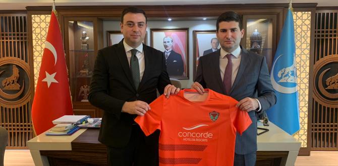 ÜLKÜ OCAĞI GENEL MERKEZİNDE HATAYSPOR RÜZGARI