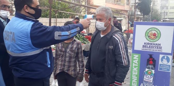 KIRIKHAN BELEDİYESİ ZABITA EKİPLERİ SEMT PAZARLARINDA DENETİMLERİNE DEVAM EDİYOR