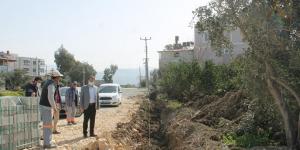 SAMANDAĞ BELEDİYESİ YENİ CADDELER KAZANDIRMAYA DEVAM EDİYOR
