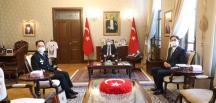 Vali Doğan Kore Büyükelçisini Kabul Etti