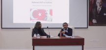 İSTE’DE İSTİKLAL MARŞI VE AKİF KONUŞULDU