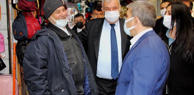 AK Parti Heyeti: Esnafımızı ve Vatandaşlarımızı dinliyoruz