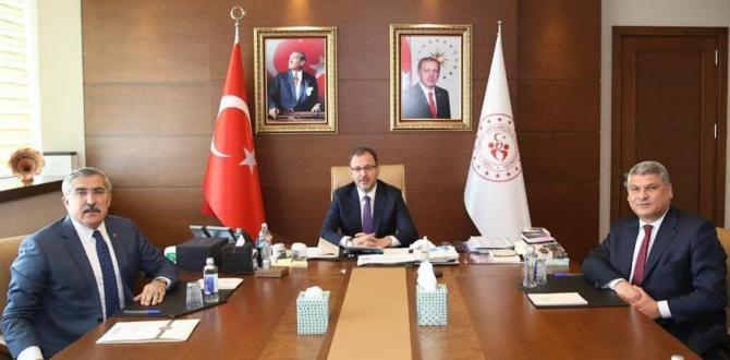 Yayman, Kasapoğlu’nu Hatay Stadyum Açılışına Davet Etti