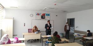 BAŞKAN YAVUZ DEPREMLE İLGİLİ EĞİTİM ÇALIŞMALARINI İHMAL ETMİYOR