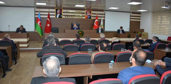 KIRIKHAN BELEDİYESİ 2021 YILI MART AYI OLAĞAN MECLİS TOPLANTISINI YAPTI