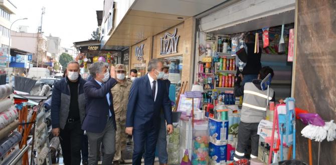 Kaymakam Arslan ve Başkan Yavuz denetim çalışmaları yaptı