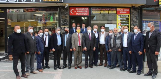 MİLLETVEKİLİ HÜSEYİN YAYMAN SAMANDAĞ’DA YOĞUN İLGİYLE KARŞILANDI