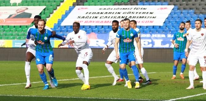Süper Lig: Çaykur Rizespor: 1 – A. Hatayspor: 0 (Maç sonucu)