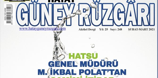 Hatay Güney Rüzgarı Dergisi’nin yeni sayısı çıktı