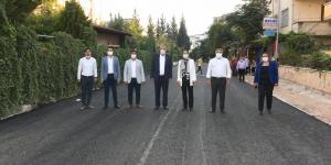 YILMAZ;  2 YILLIK GÖREV SÜRESİNCE YAPTIKLARI YOL HİZMETLERİNİ AKTARDI