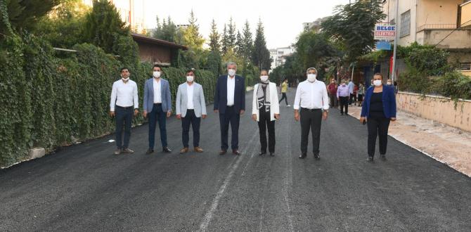 YILMAZ;  2 YILLIK GÖREV SÜRESİNCE YAPTIKLARI YOL HİZMETLERİNİ AKTARDI