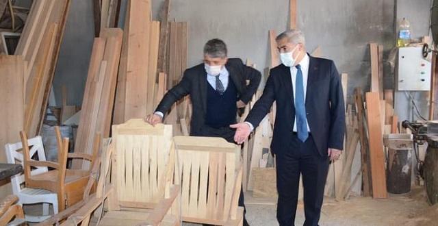 Kırıkhanlı marangozlara yeni tesis