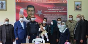 Şehit polis Anıl Kemal Kurtul adına kütüphane açıldı
