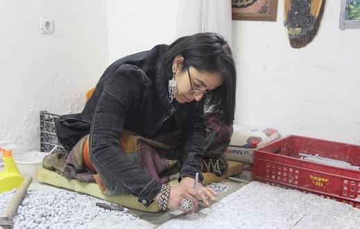 Hataylı sanatçıdan 3 boyutlu mozaik