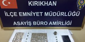 Hatay’da tarihi eser operasyonu