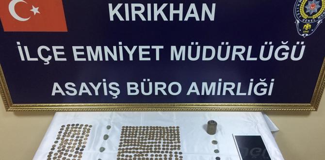 Hatay’da tarihi eser operasyonu