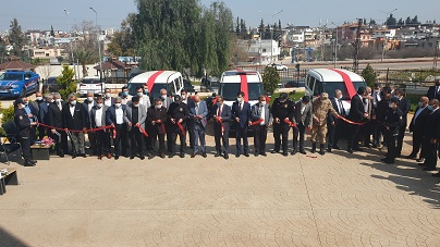 Reyhanlı’da esnaf ve iş adamlarından emniyete araç