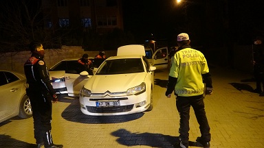 Hatay’da drone destekli sıkı asayiş uygulaması