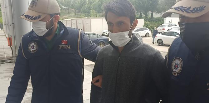 Hatay’da bombalı eylem hazırlığındaki terörist adliyeye sevk edildi