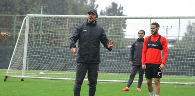 Hatayspor, haftanın ikinci antrenmanını tamamladı