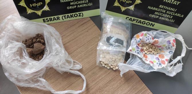 Reyhanlı’da uyuşturucu operasyonu
