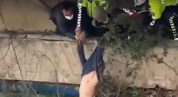 İntihara kalkışan genç son anda kurtarıldı