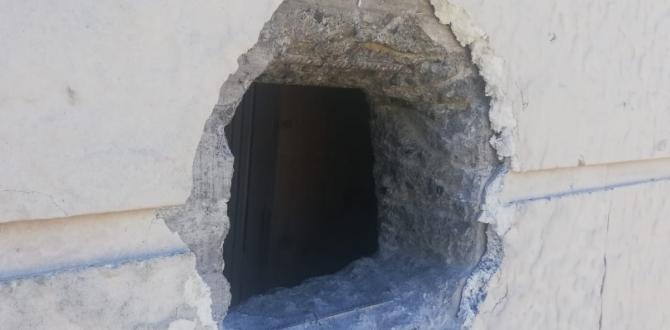 Beton duvarı delip güvercinleri çaldılar