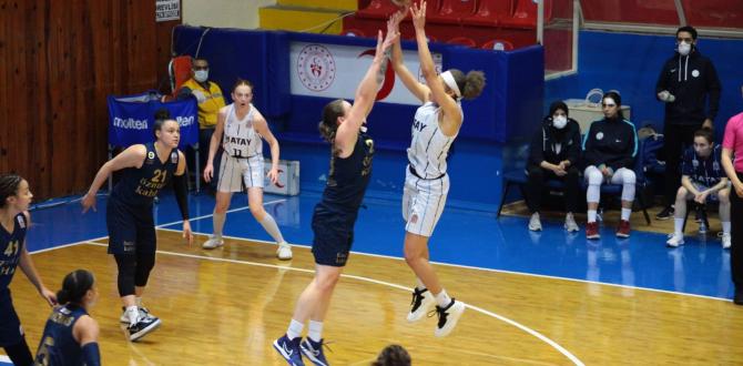 Kadınlar Basketbol Ligi: Hatay Büyükşehir Belediyespor: 70 – Fenerbahçe Öznur Kablo: 91