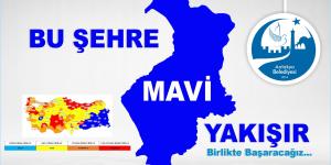 ANTAKYA BELEDİYESİ’NDEN “MAVİ” VURGUSU; “BU ŞEHRE MAVİ YAKIŞIR”