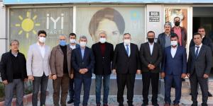 Hatay Saadet’ten İYİ Parti İl Başkan Çirkin’e hayırlı olsun ziyareti