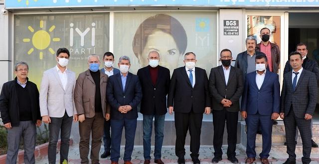 Hatay Saadet’ten İYİ Parti İl Başkan Çirkin’e hayırlı olsun ziyareti