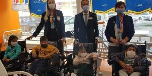 Hatay’da Spina Bifida Hastası çocuklara Akülü Sandalyeleri Teslim Edildi
