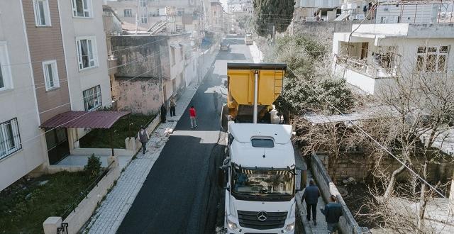 MELEK SOKAKLAR ASFALTLANIYOR