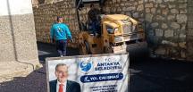 ANTAKYA BELEDİYESİ YOLLARI YENİLEMEYE DEVAM EDİYOR