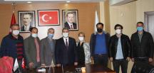 Başkan Yeşildal’a ziyaretler sürüyor