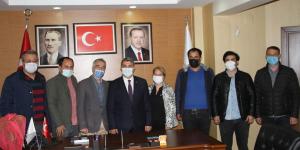 Başkan Yeşildal’a ziyaretler sürüyor