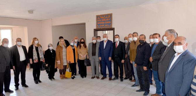 ALTINÖZLÜLER DERNEĞİ’NDE ÖMER KUDAY, GÜVEN TAZELEDİ