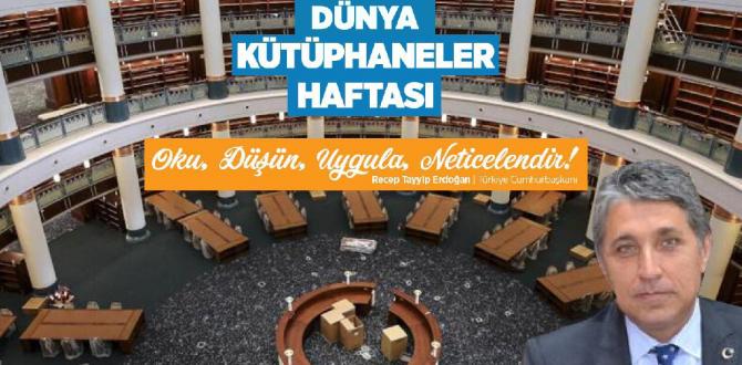 AYHAN YAVUZ “KÜTÜPHANELER, GEÇMİŞİ GELECEĞE TAŞIYAN EN ÖNEMLİ YAPILARDIR”