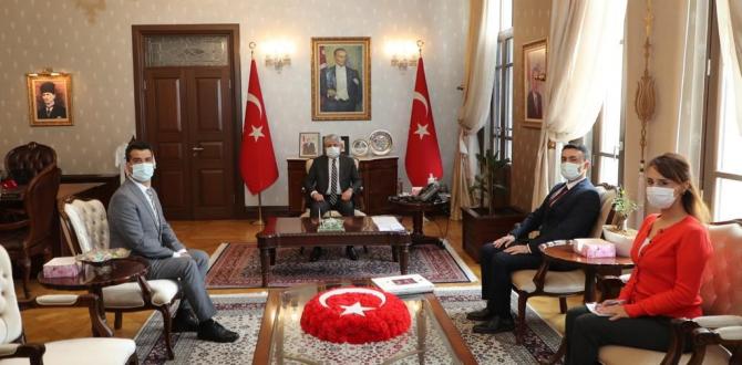 Vali Doğan’a Nezaket Ziyareti