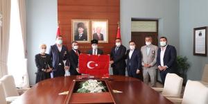 Türkiye Gaziler ve Şehit Aileleri Vakfı’ndan Vali Doğan’a Ziyaret