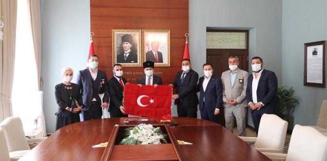 Türkiye Gaziler ve Şehit Aileleri Vakfı’ndan Vali Doğan’a Ziyaret