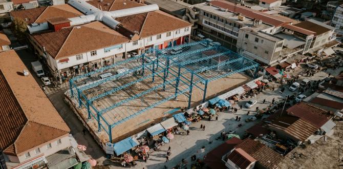 Antakya Belediyesi Eski Çukobirlik Pazar Yerini Yenileyerek Modern Hale Getiriyor