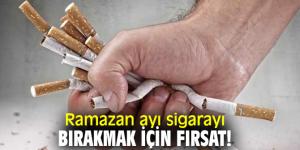 Ramazan ayında sigaradan siz de kurtulabilirsiniz