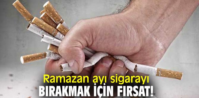 Ramazan ayında sigaradan siz de kurtulabilirsiniz