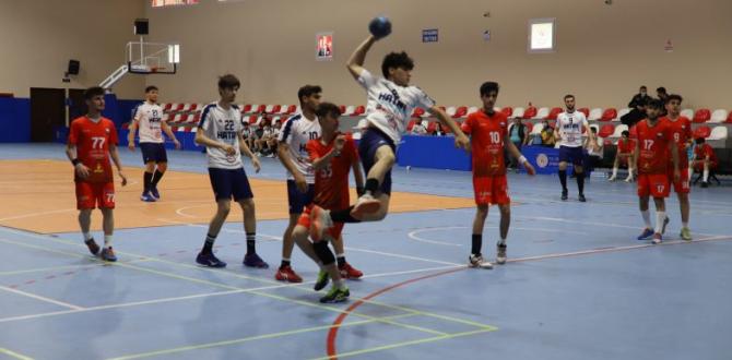 HATAYLI HENTBOLCULAR HAFTAYI GALİBİYETLE KAPATTI