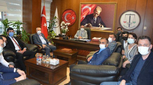 DEVA Hatay’dan Açıkalın’a ziyaret